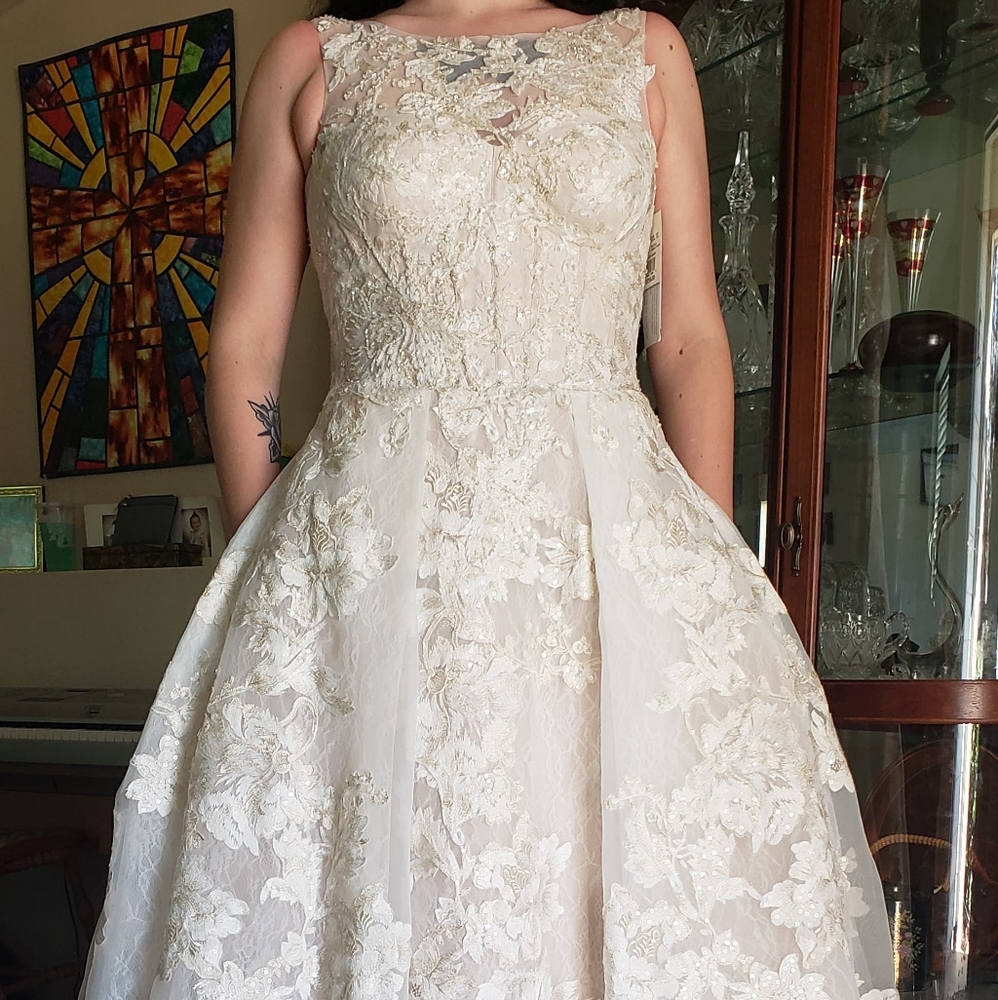 Oleg Cassini Wedding Dress